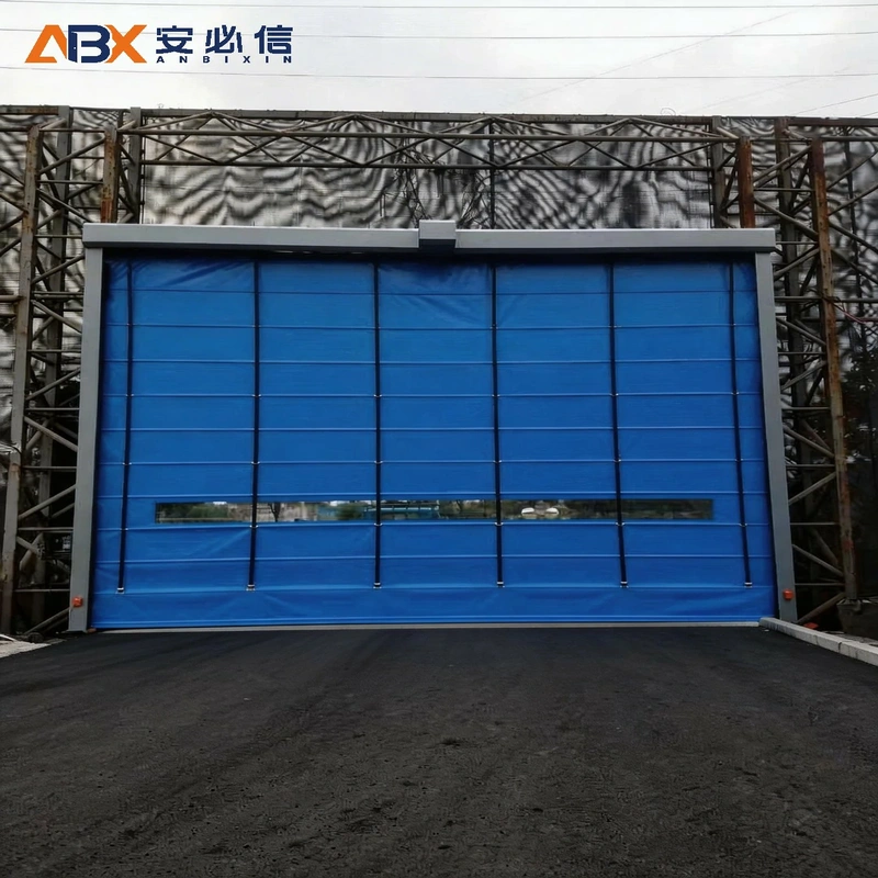 河源市PVC堆积门